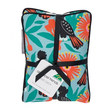 Heat Pillow | Black Cockatoos | Cotton Heat Pillow | Black Cockatoos | Cotton